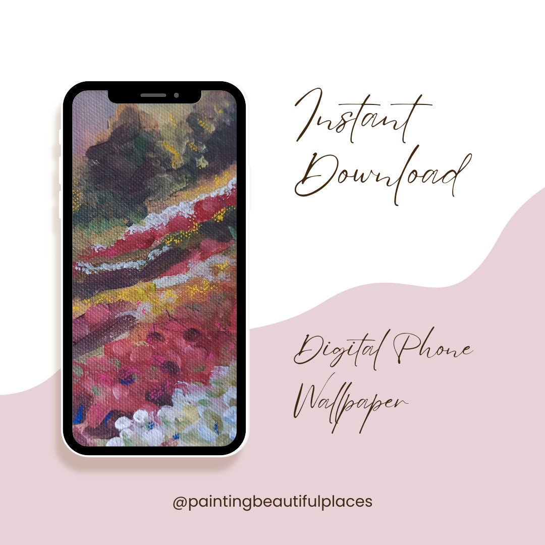 Spring Flowers Phone Wallpaper Wall Art