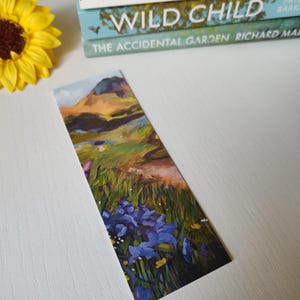 Marque-page fleurs sauvages, cadeau d&#39;une prairie fleurie, campagne, cadeau unique pour les amoureux de la nature, les amateurs de livres - fabriqué à partir d&#39;oeuvres d&#39;art originales