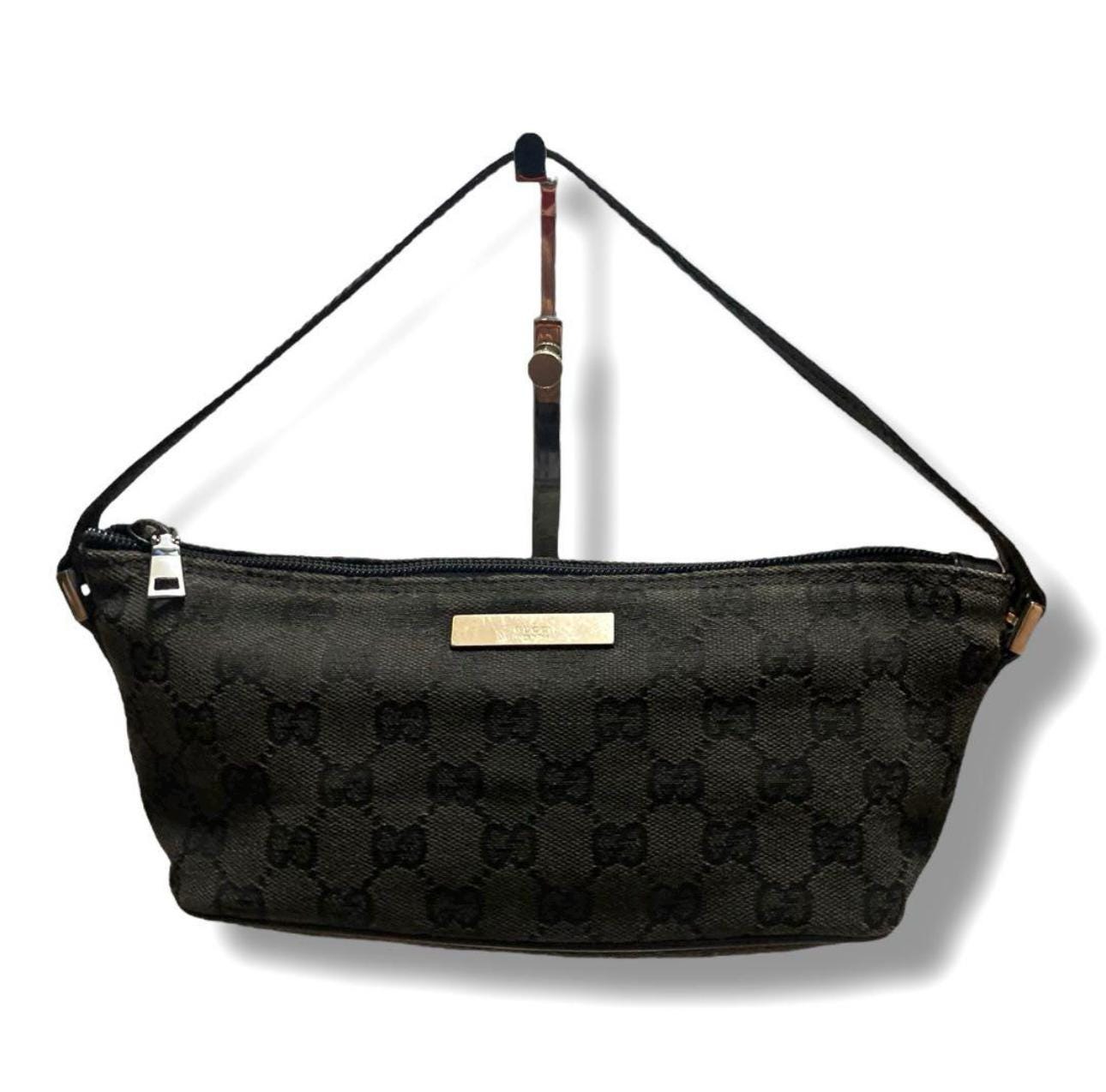 バッグ Vintage GUCCI suede accessory pouch GUCCI Vintage GG Supreme Accessory Pouch Shoulder Bag – Model 039