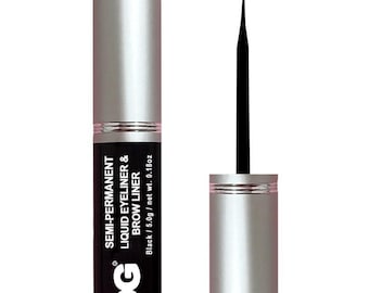 Waterproof Liquid Eyeliner & Brow Liner – Smudge-Proof, Allergy-Free
