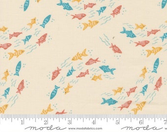 Noah's Ark by Stacy Iest Hsu Animal Parade White Moda 20870 11 - Etsy