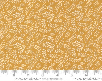 Timber Meadow by Sweetwater - Leaf - Gold  - Moda 55554 24