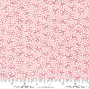 Lighthearted by Camille Roskelley - Bows - Lt Pink - Moda  55293 17