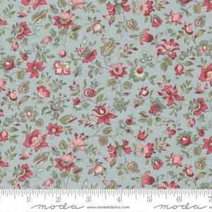 Antoinette by French General - Sm Floral - Lt Blue/Multi - Moda 13952 13