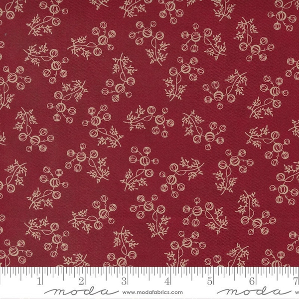 Garden Gatherings by Primitive Gatherings - Floral -  Red - Moda 49170 15