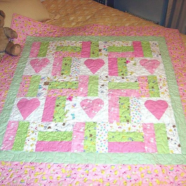 Sweet Baby Dreams Quilt Pattern - Downloadable Version