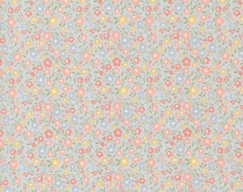 Handmade Sweetness by My Sew Quilty Life - Bitty Blossoms - Lt Blue - Moda 31791 22