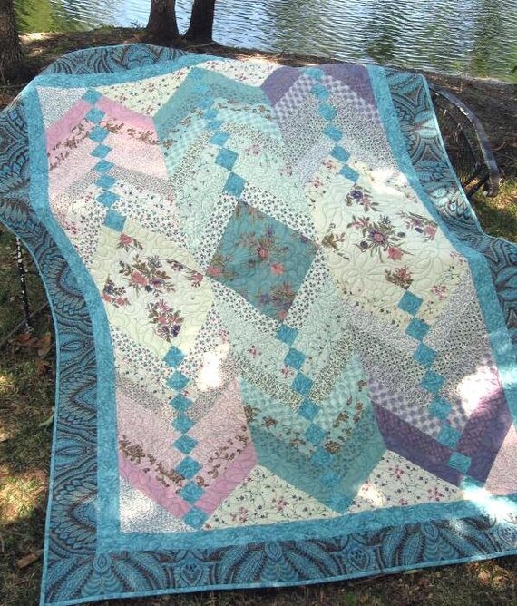 A New Twist Layer Cake French Braid Quilt Pattern Downloadable Version