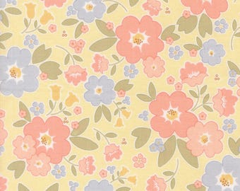 Handmade Sweetness by My Sew Quilty Life - Vintage Blooms - Yellow - Moda 31790 12