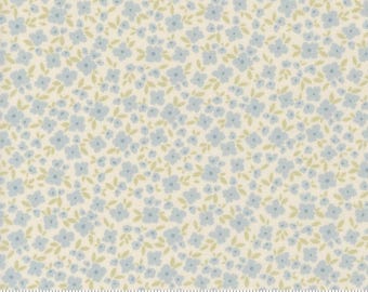 Cottage Charm by My Sew Quilty Life - Sm Floral - Lt Blue - Moda 31753 31
