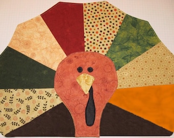 Gobble Gobble - Turkey Placemat Pattern - Downloadable Version