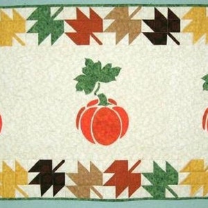 Joys of Fall Table or Bed Runner Pattern - Downloadable Version