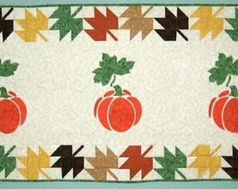 Joys of Fall Table or Bed Runner Pattern - Downloadable Version