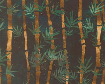 Tranquil Patina by Debbie Maddy - Bamboo - Dk Teal - Moda 48113 14