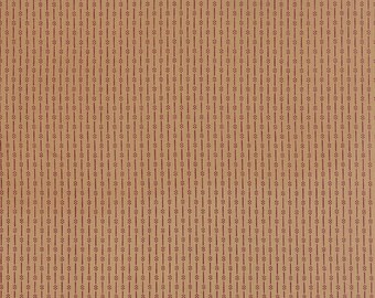 Homestead Gatherings by Primitive Gatherings - Reproduction Dots Stripes Tan/Red - Moda 1112 19