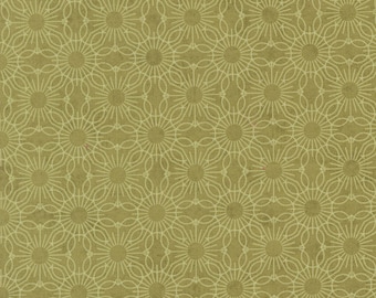 Fieldrush by Basic Grey - Medallion Dot - Lt Green - Moda 30784 13