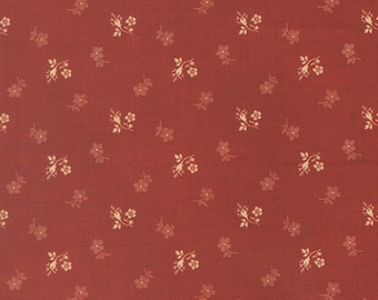 Miss Mollie by Betsy Chutchian - Sm Floral - Red - Moda 47564 20