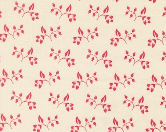 Petals and Polka Dots by Bunny Hill Designs - Floral - Natural - Moda 3085 11