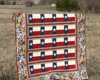 Texas Proud Quilt Pattern - Downloadable Version