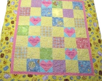 Bundle of Joy - Baby Quilt Pattern - Downloadable Version