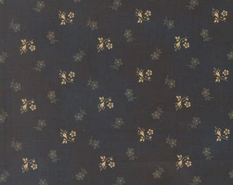 Miss Mollie by Betsy Chutchian - Sm Floral - Dk Blue - Moda 47564 16
