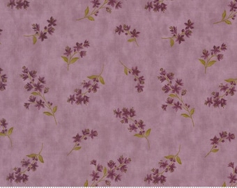 Collections for a Cause - Essence by Howard Marcus - Floral - Lavender - Moda 46274 12 - REMNANT