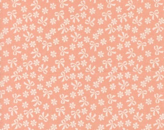 Handmade Sweetness by My Sew Quilty Life - Bow/Daisies - Peach - Moda 31793 17