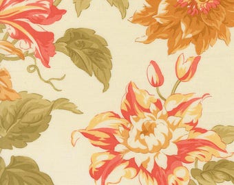 Butternut and Sage by Fig Tree & Co - Harvest Floral - Cream/Multi - Moda 35440 11