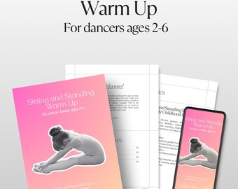 Standing and Sitting Warm Up - Plug and Play Guide PDF