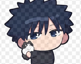 Jujutsu Kaisen JJK Megumi Anime Chibi Digital Print - Etsy