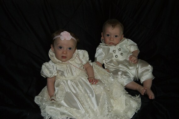 twin baptism outfits