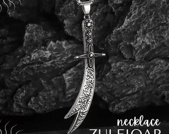 Zulfiqar Necklace Silver