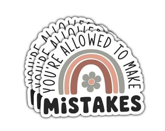 Ethic Mistakes Sticker This item is unavailable - Etsy