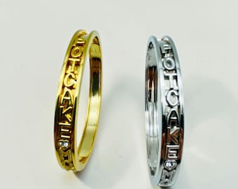 Braccialetto personalizzato per damigella d'onore, bracciale con nome personalizzato, regalo per damigella d'onore bambina