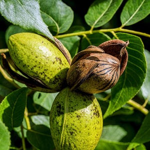 Northern Sweet Pecan Tree Seeds (Carya illinoinensis) – 5 Hardy Zone 5 Edible Nuts | Heirloom Non-GMO Seeds for Long-Lived Fruit Trees