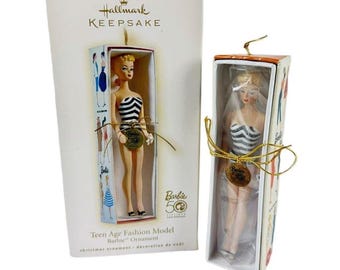 BARBIE Teen Age Fashion Model Ornament, Hallmark Keepsake