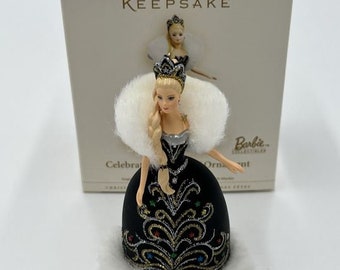 Hallmark Keepsake BARBIE Ornament -  Barbie Celebration Christmas Special Edition