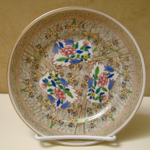 HEREND RARE Desert Plate - HTF Rare Pattern