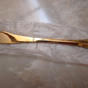 Oneida Royal Flute Flat Handle Butter Spreader Flatware Silverware - BRAND NEW - Never Used, Still In Wrapper