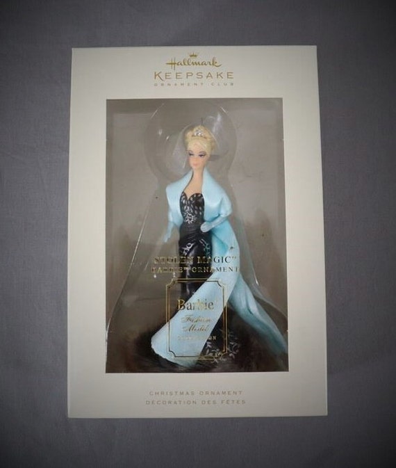 BARBIE Stolen Magic Porcelain Ornament Barbie Fashion Model, Box