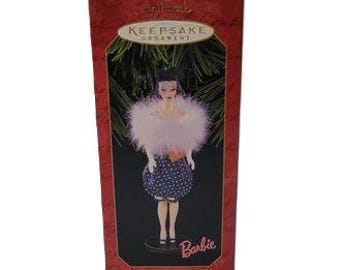 BARBIE Gay Parisienne 1999 Ornament, 6th In Series, Hallmark Keepsake