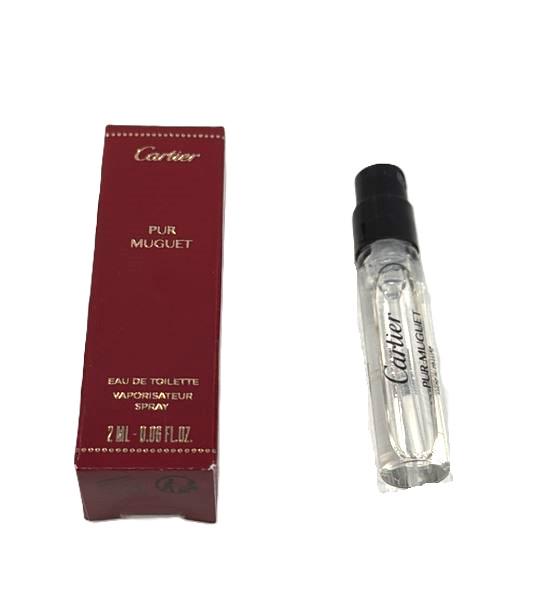 CARTIER Pur Muguet Eau De Toilette 2ml .06 Oz Spray Sample HTF - Etsy