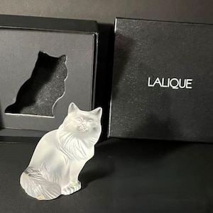 Lalique Cat - Etsy