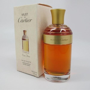 Cartier Must De Cartier EAU FINE Eau de Toilette Spray 150ml / 5oz - Limited Edition - New In Box - Sealed
