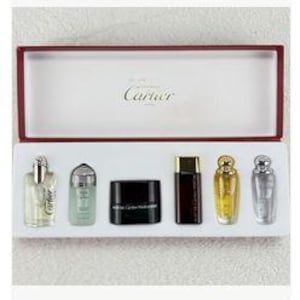 Must De Cartier Vintage Sealed Set, Eau De Toilette/Parfum Set of 6 Miniature Collection  Made in France - Vintage - HTF Set - Sealed