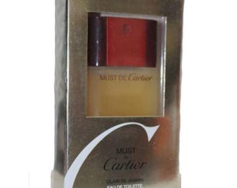 MUST De CARTIER Clair De JASMIN Edt 50 Ml Woman Vintage Super Rare