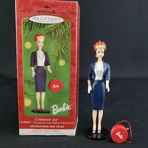 BARBIE Commuter Set Ornament Hallmark Keepsake