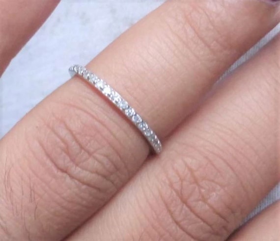 Gemmart Elegant Wedding Jewelry Silver Color Paving eternity ring fashion rings size 11 Gemmart Elegant Wedding Jewelry Silver Color Paving eternity ring fashion rings size 11