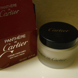 CARTIER - Panthere De Cartier Cream Parfumee  - 50 ml/3.6 Fl Oz Soft Body Cream Vintage Edition Original Formula HTF