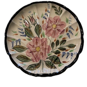BLUE RIDGE Southern Pottery Shell Plate